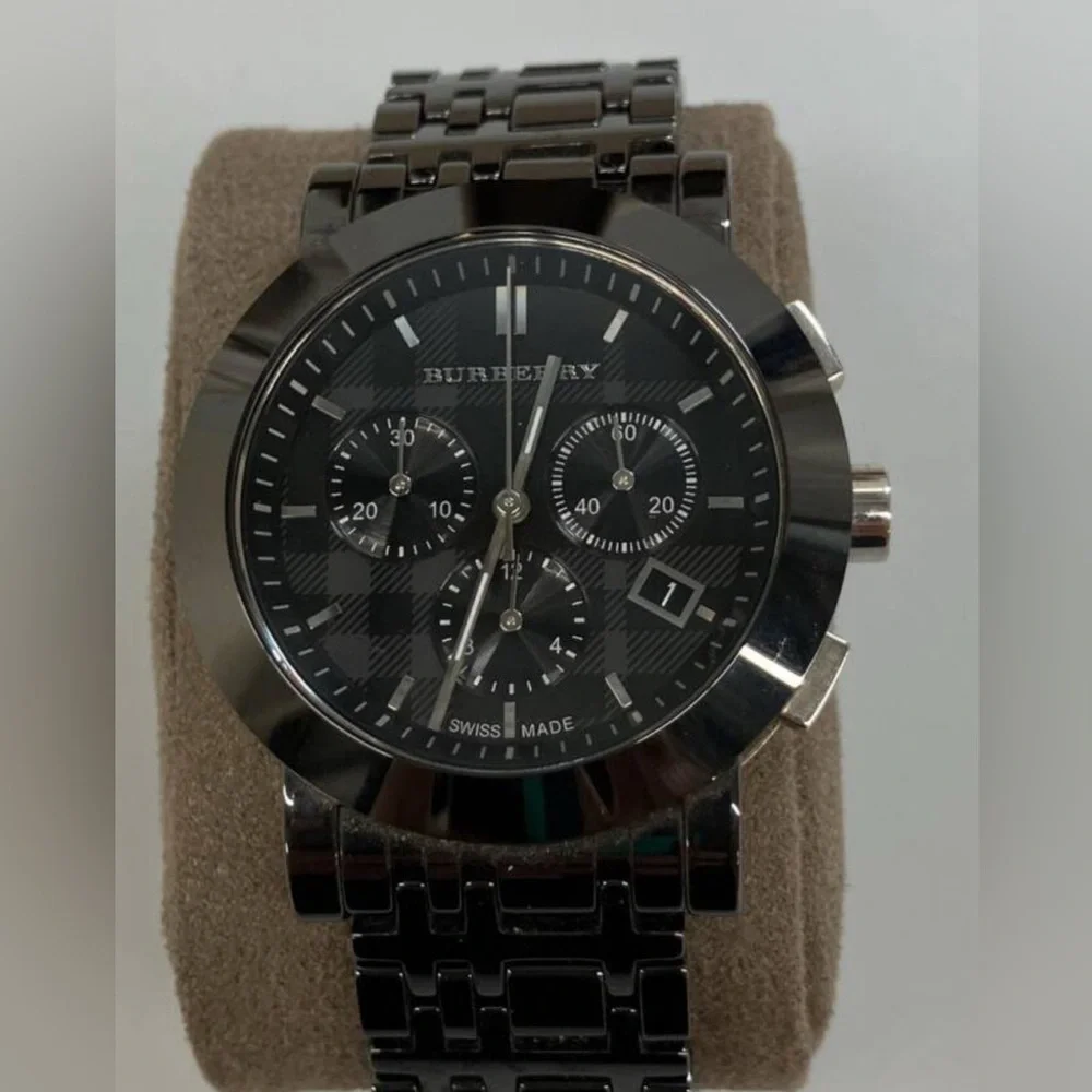 Burberry | Ceramic Chronograph Men's Watch - Model: BU1771